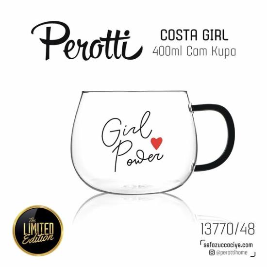 Cam Kupa Perotti 400 Ml. Costa Girl